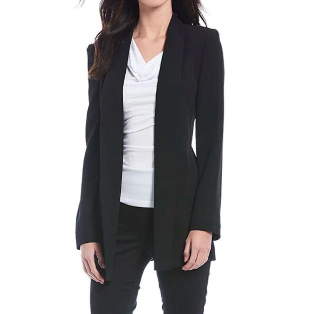 Calvin Klein Long Black Jacket Blazer